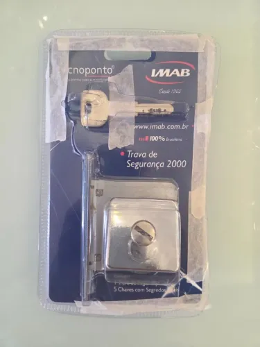 Trava Segurança Imab Tecnoponto 2000 Cromada FA2000J50CR - Usada Ótimo Estado