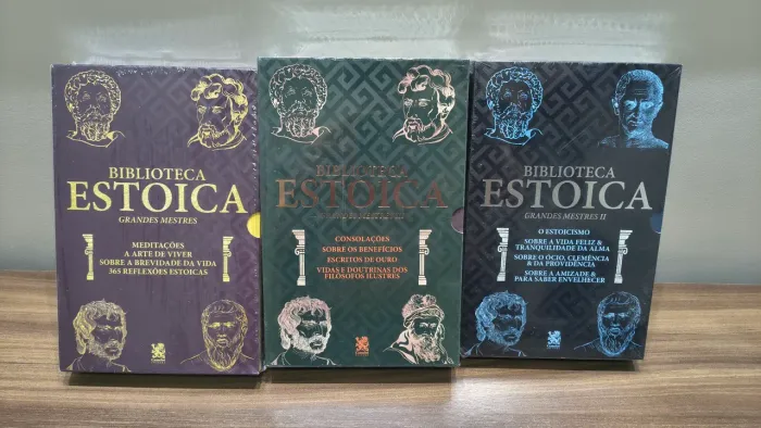 Coleção Biblioteca Estoica Grandes Mestres (Lacrado)