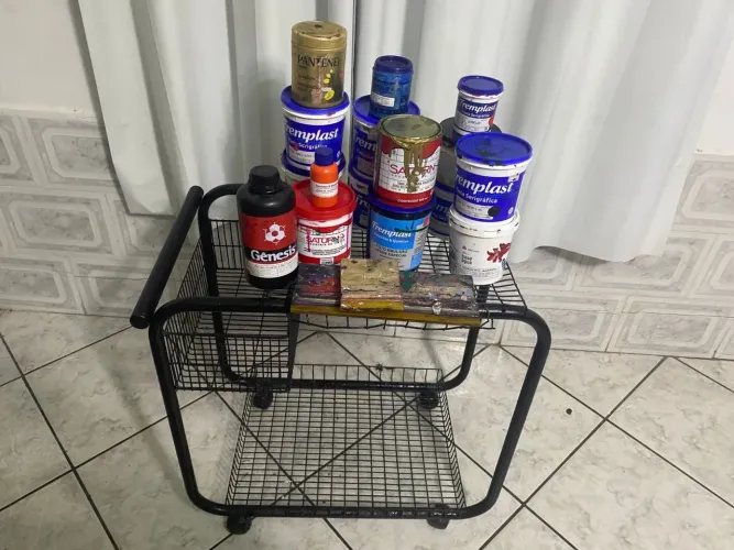 Kit completo para serigrafia - 25 telas + mesa de luz + tintas