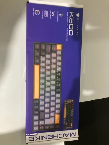 Teclado mecânico gamer Mechanike k500 B68, na garantia, 65%, abnt brasileiro.