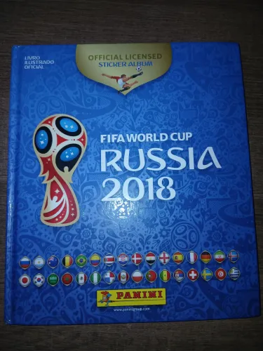 Álbum Oficial Panini Copa do Mundo FIFA Rússia 2018 - Capa Dura - Completo