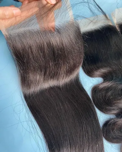 Aplique topo colosure cabelo humano 5x5