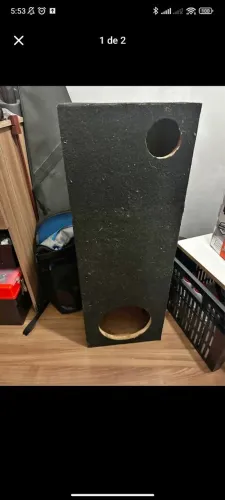 Caixa de som 8 polegadas