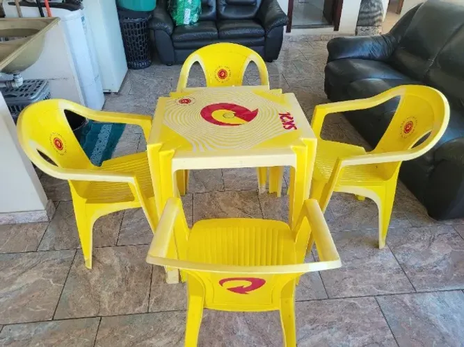03 Jogos de Mesa de Bar Completos (Plástico) da Skol