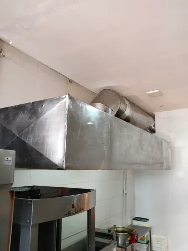 Coifa Exaustão Cozinha Profissional