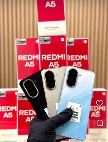 Smartphone Xiaomi Redmi A5 128GB 4GB RAM, Bateria de 5200mAh e Tela grande de 6,88" 120Hz