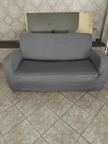 Sofa Dois Lugares em Ótima Conservação Densidade 33 Barato de Mais