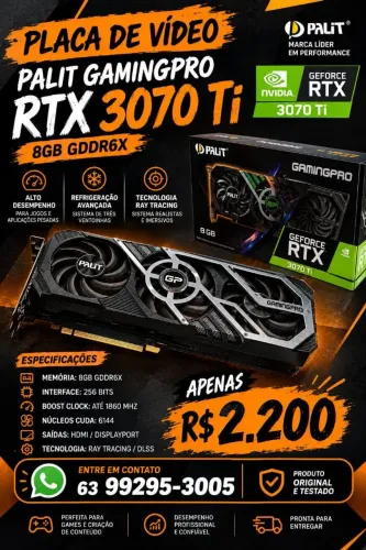 Geforce RTX 3070 Ti Palit GAMINGPRO