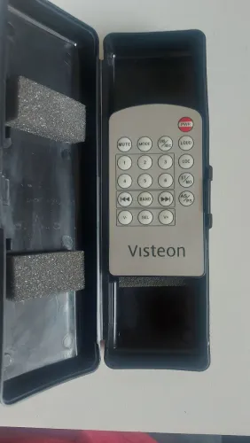 Controle Remoto para Som Automotivo Visteon (Com Estojo Original)