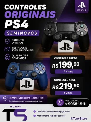 Controle ps4 original 