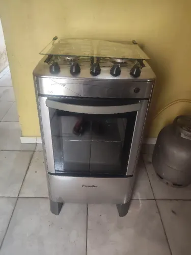 Fogão 4 boca inox 