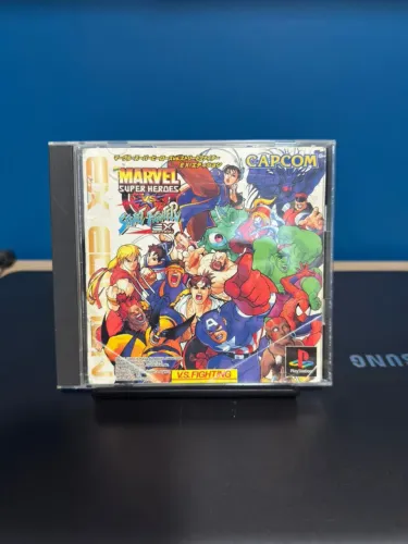 Marvel Super Heroes vs Street Fighter EX - Playstation 1