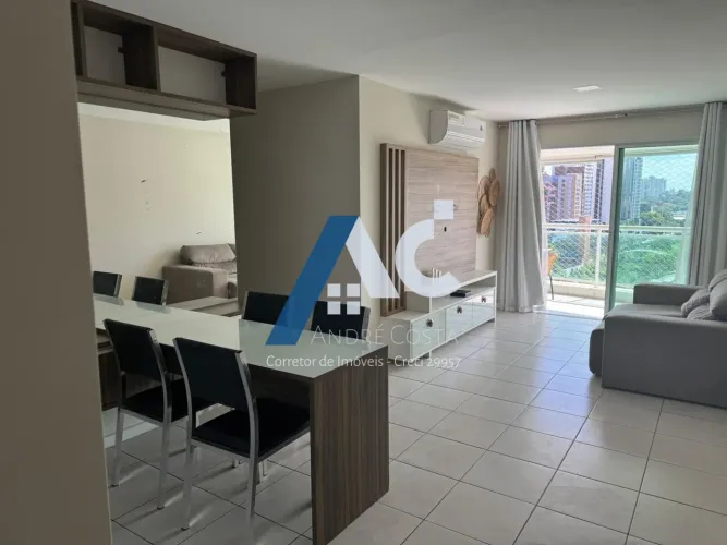 APARTAMENTO MOBILIADO PARA LOCAÇÃO | 72M² | 2/4 COM 2 SUÍTES | 1 VAGA