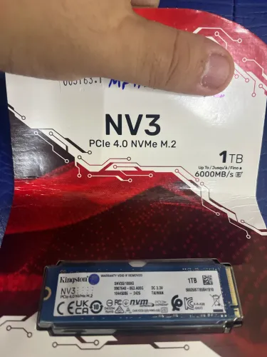 Ssd mv3 kingston 1TB