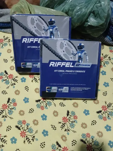 ? KIT RELAÇÃO RIFFEL TITANIUM NOVO E LACRADO ?