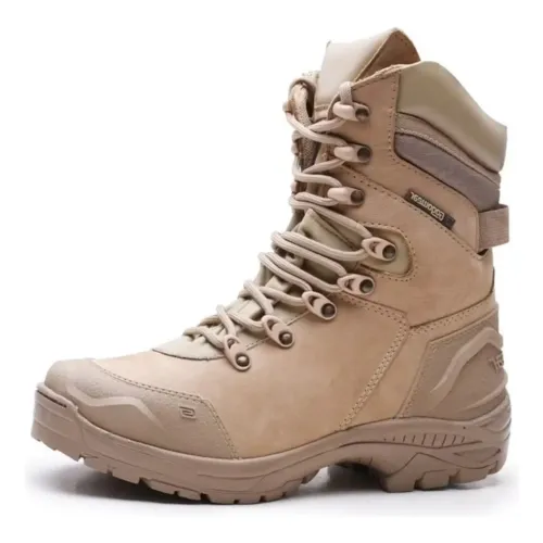 Bota Coturno Militar n°38 com CA,  EPI 100% Couro Gogower