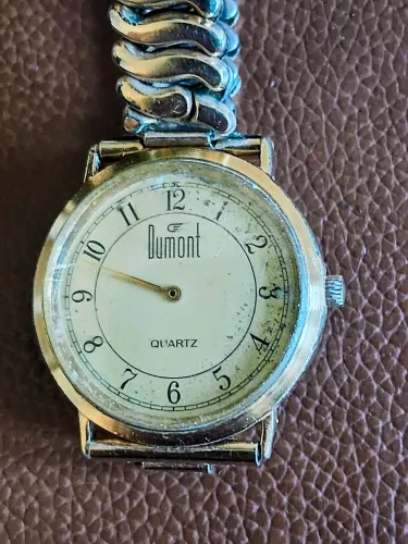 Relógio antigo masculino Dumont quartz
