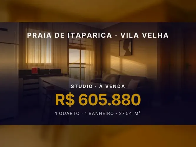 Invista no futuro: Studio em Praia de Itaparica, excelente custo-benefício