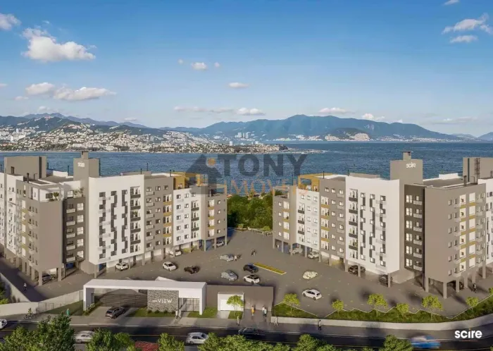 STUDIO CENTRO DE SAO JOSE COM 32M2 CONDOMINIO PISCINA