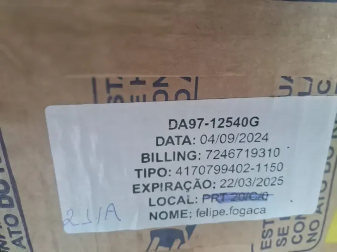 placa da condensadora 