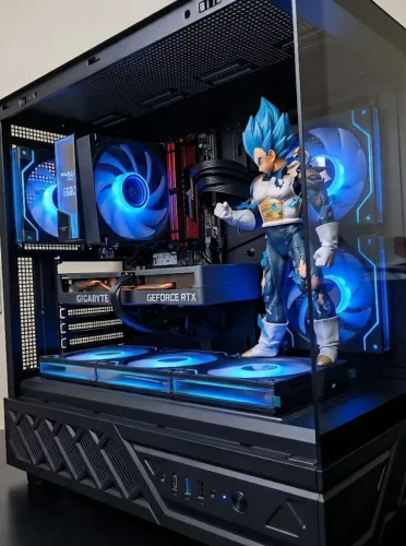 PC GAMER EXCLUSIVO: EDIÇÃO CUSTOM VEGETA SSJ BLUE