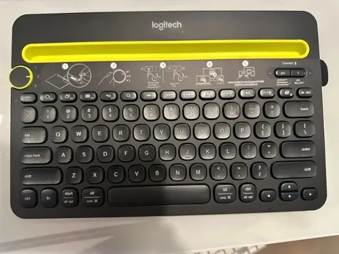 Teclado Sem Fio Logitech K480, Bluetooth, Multi-Device