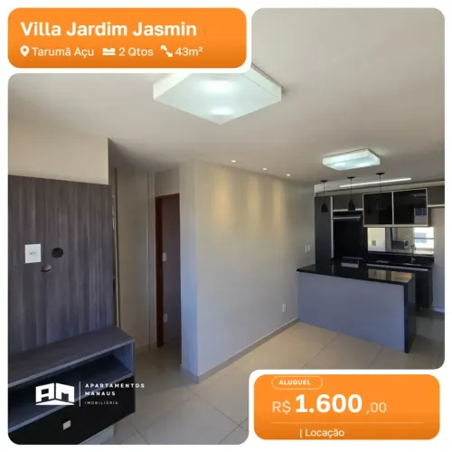 Villa Jardim Jasmin - 2 Quartos - Tarumã Açu