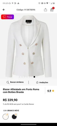 Blusa blusa coleção