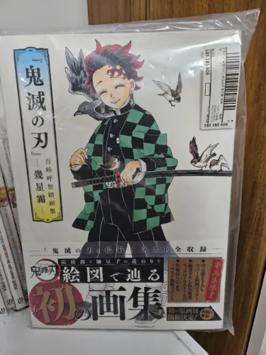 Artbook Kimetsu no Yaiba Demon Slayer Japonês