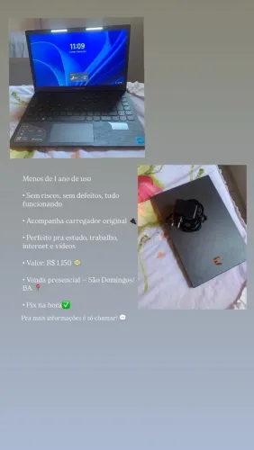 Notebook positivo R$-1.150