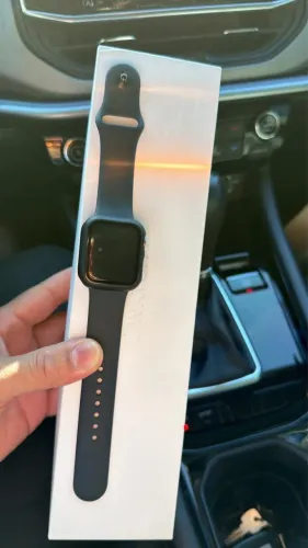 Apple Watch 40mm séries 5 com cabo carregador