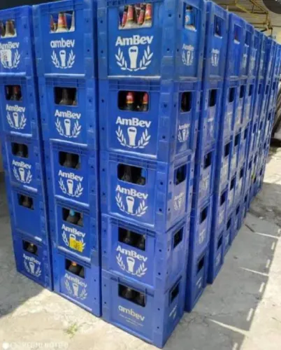 Caixas de cerveja litrão ambev caixas 600