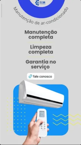 Serviços de limpeza e higienização de ar condicionado 
