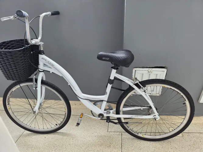 Vendo Bicicleta Aluminio Aro 26 Branca