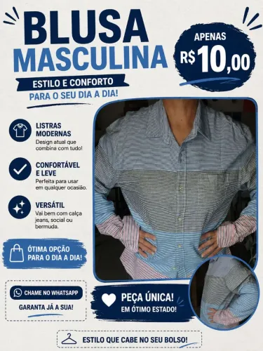 Camisa social