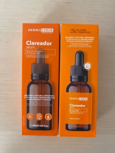 Sérum clareador facial