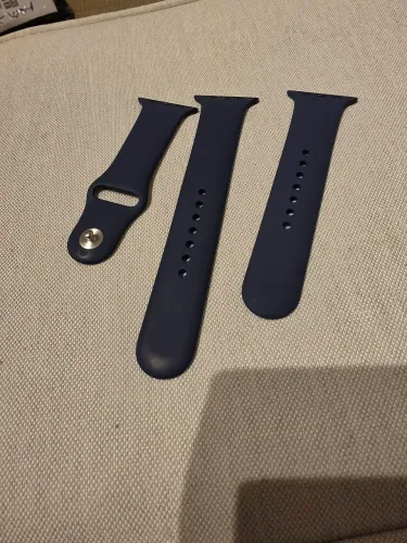 Pulseira apple watch azul marinho