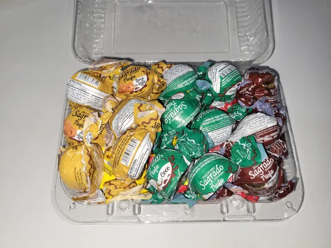 Caixa com 30 trufas 