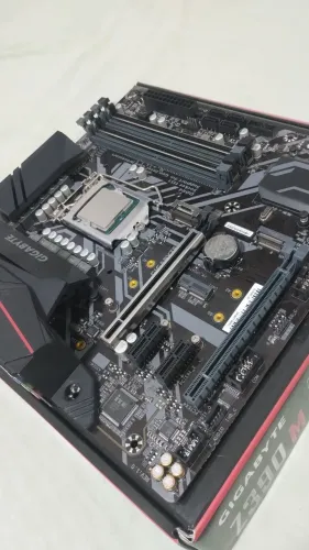 Kit upgrade placa mãe + processador 