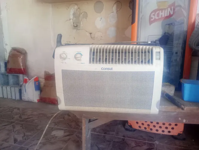 Ar condicionado funcionando perfeitamente