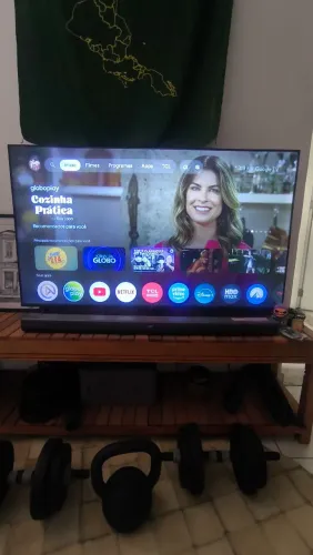Tv TLC 50" com soundbar LG