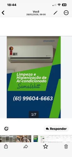 Ar- Condicionado Limpeza, Higienização 