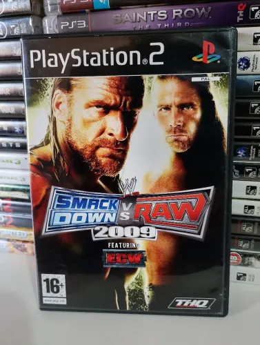 Wwe 2009 Original PS2 - Faço OLXPAY