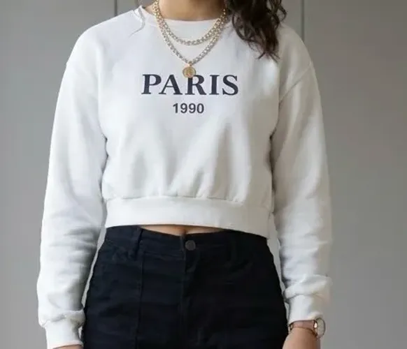 Moletom Cropped