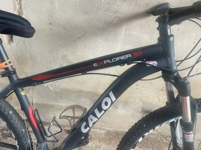 Vendo Bicicleta Caloi Explorer 30 2024 2025 Semi Nova Sou 2 Dono São 21Machas