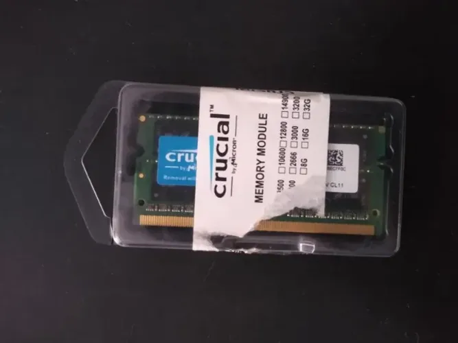 Memória RAM 8GB DDR3 Notebook, Perfeito estado