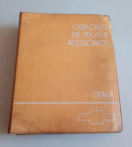Catálogo de peças e acessórios do Opala/Caravan de 4 e 6 cilindros
