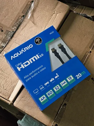 Cabo de 20 METROS ( HDMI 60 hertz ,32 canais de áudio) . Whatsapp na descrição 
