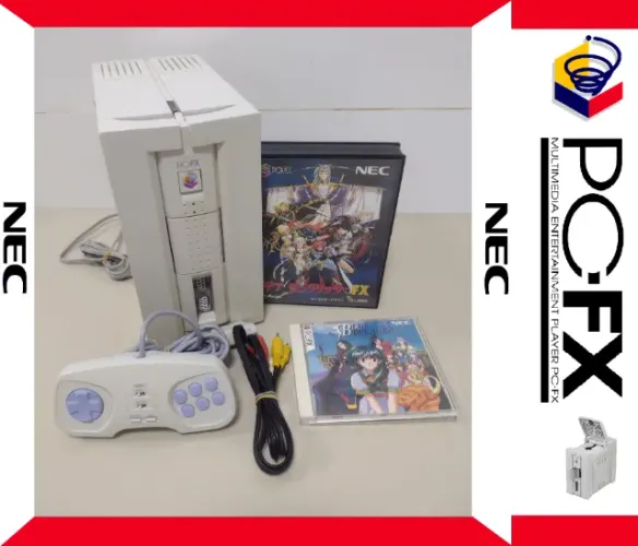 Console Nec Pc-xf Super Conservado Com 2 Jogos Originais