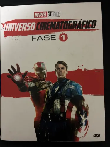 Universo cinematográfico marvel 1 e 2 dvd